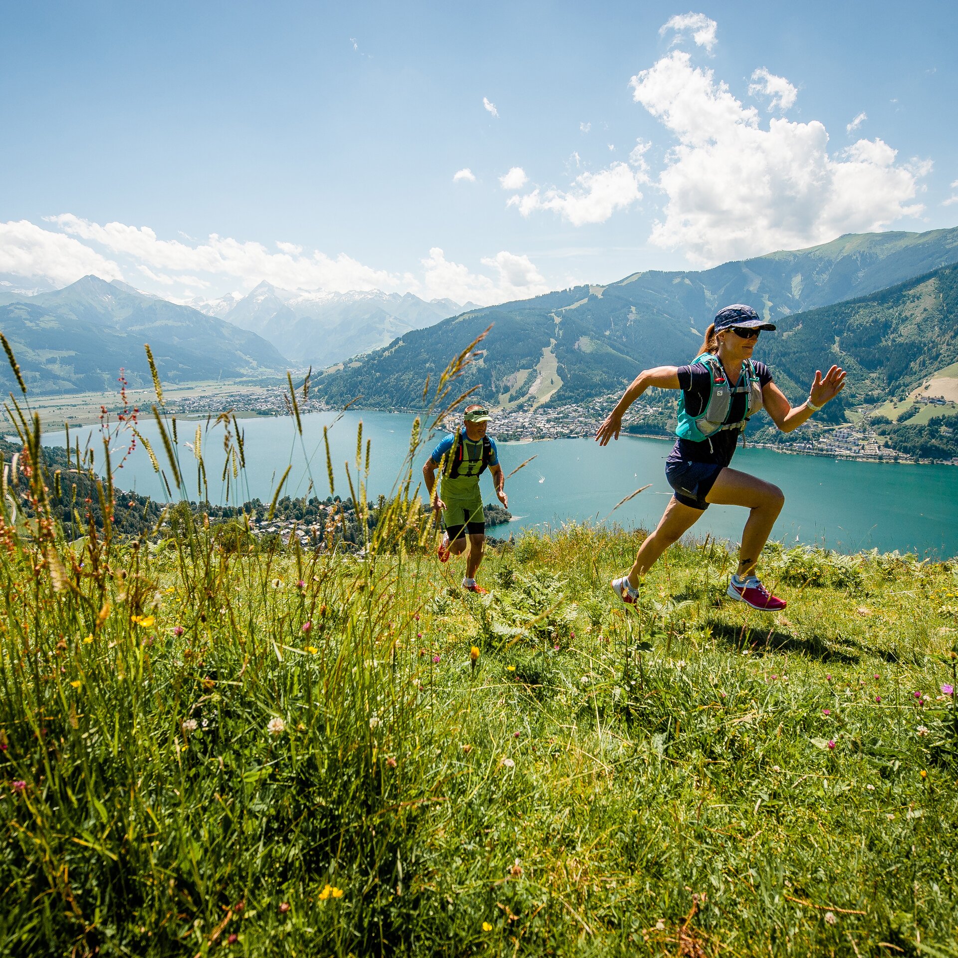 trail running in Kaprun