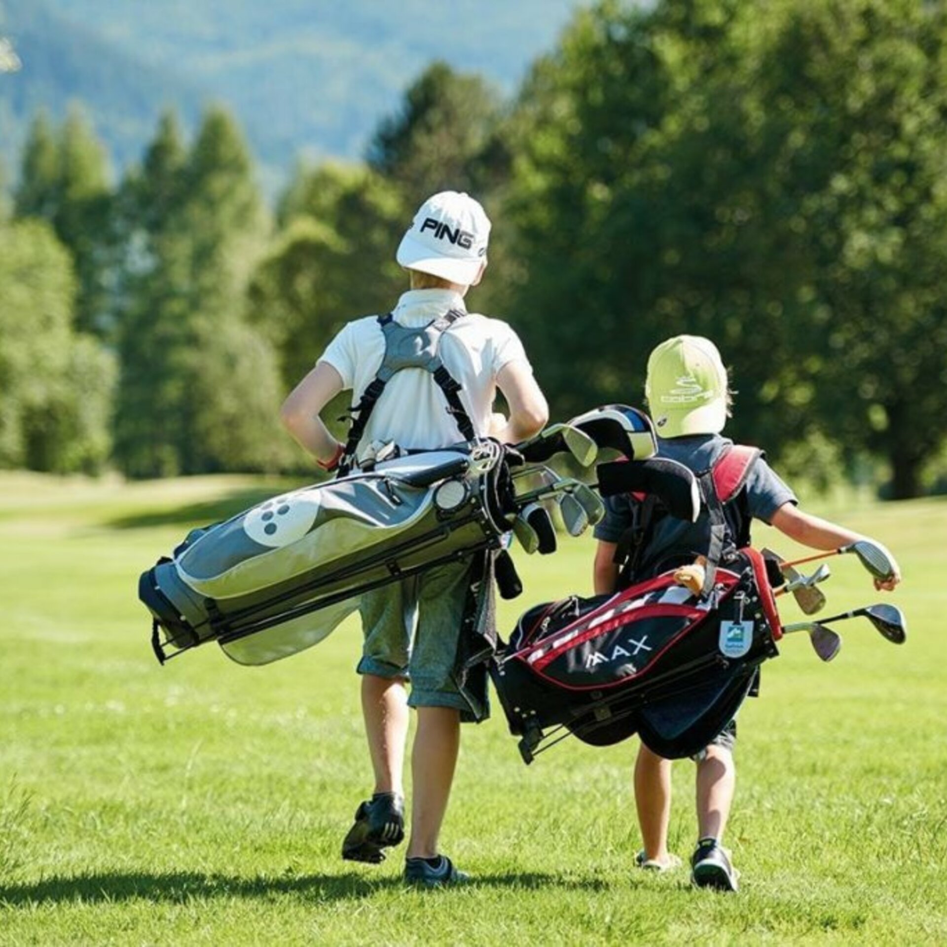 golfen mit Kindern Salzburger Land