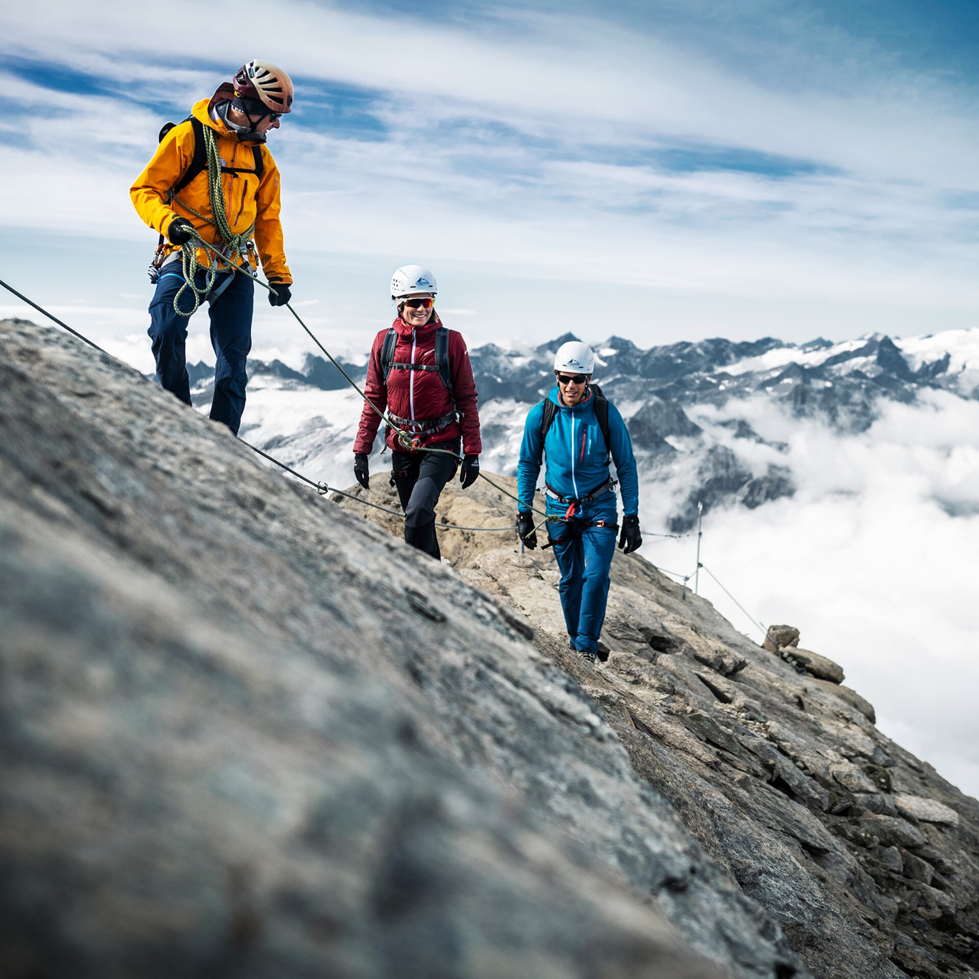 mountaineering on the Kitzsteinhorn