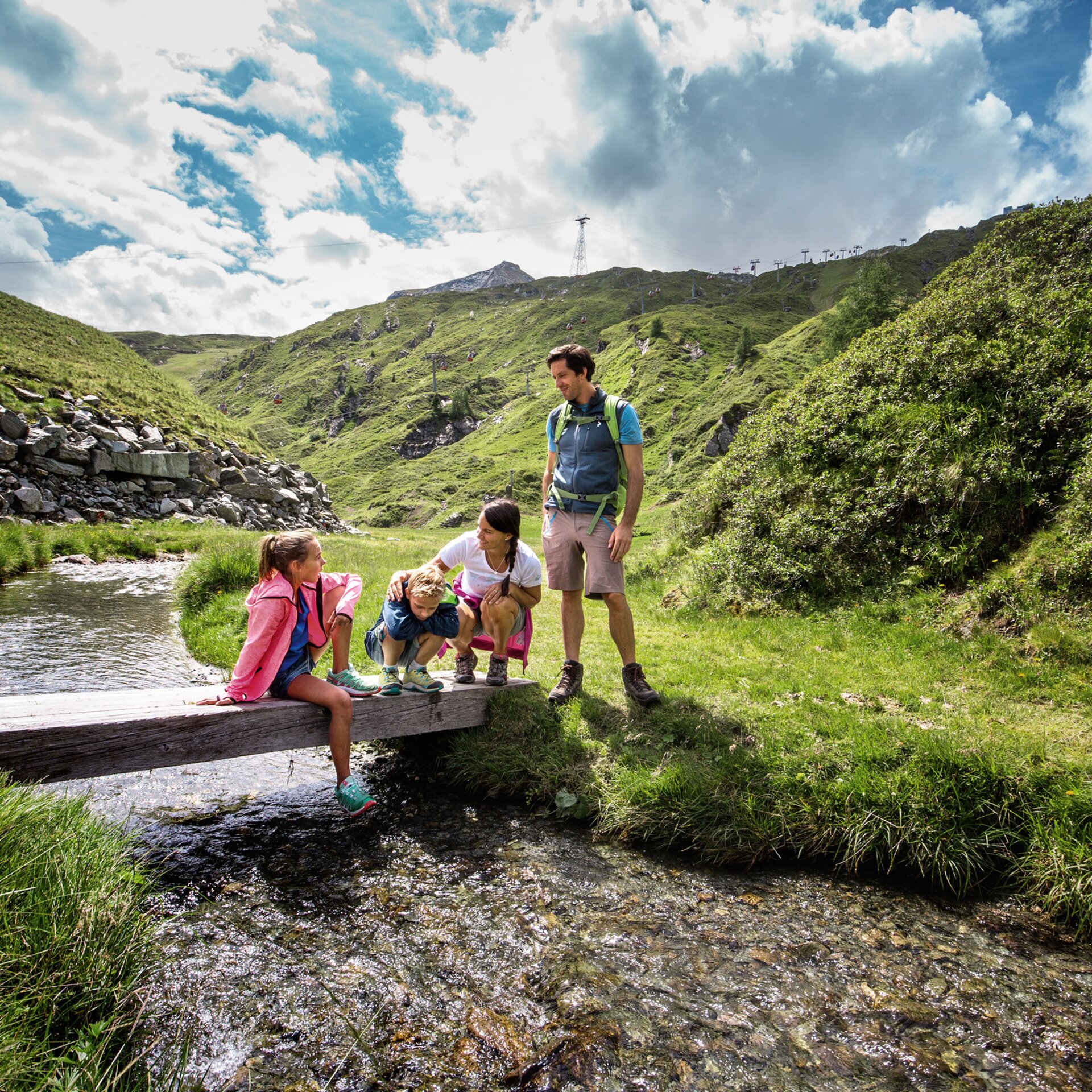 Kitzsteinhorn Kaprun Familienwanderung