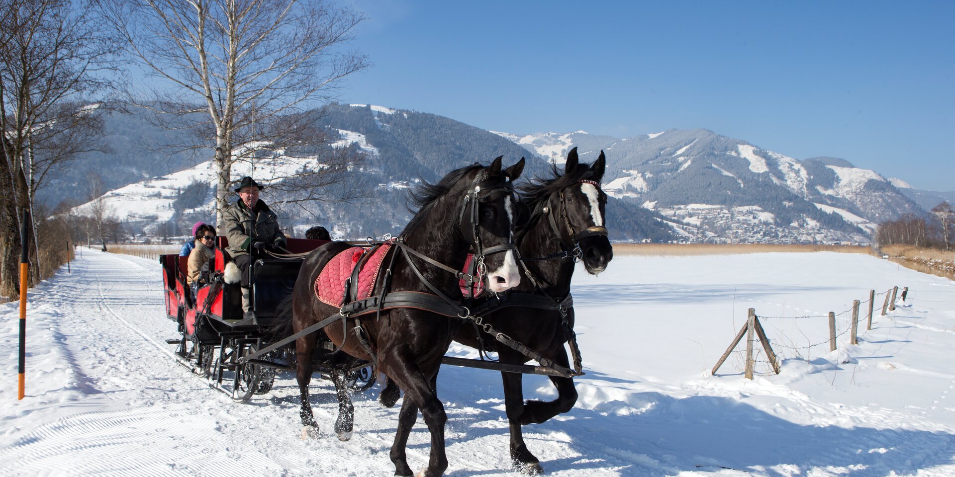 Pferdeschlittenfahrt Salzburger Land