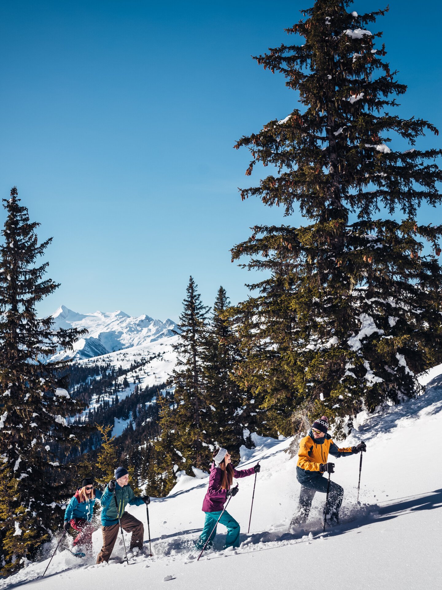 snowshoeing Kaprun