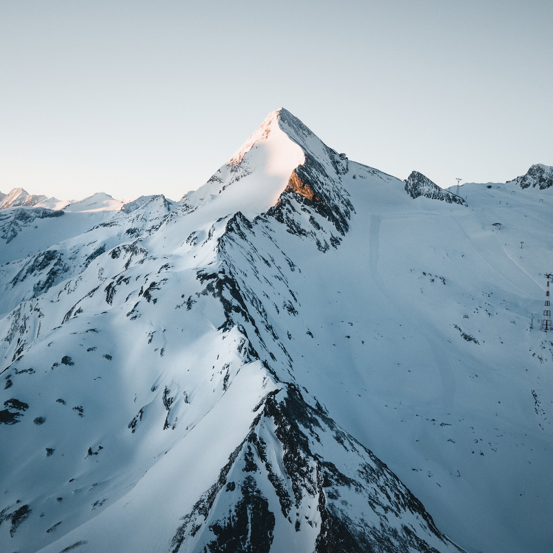 Kitzsteinhorn in winter