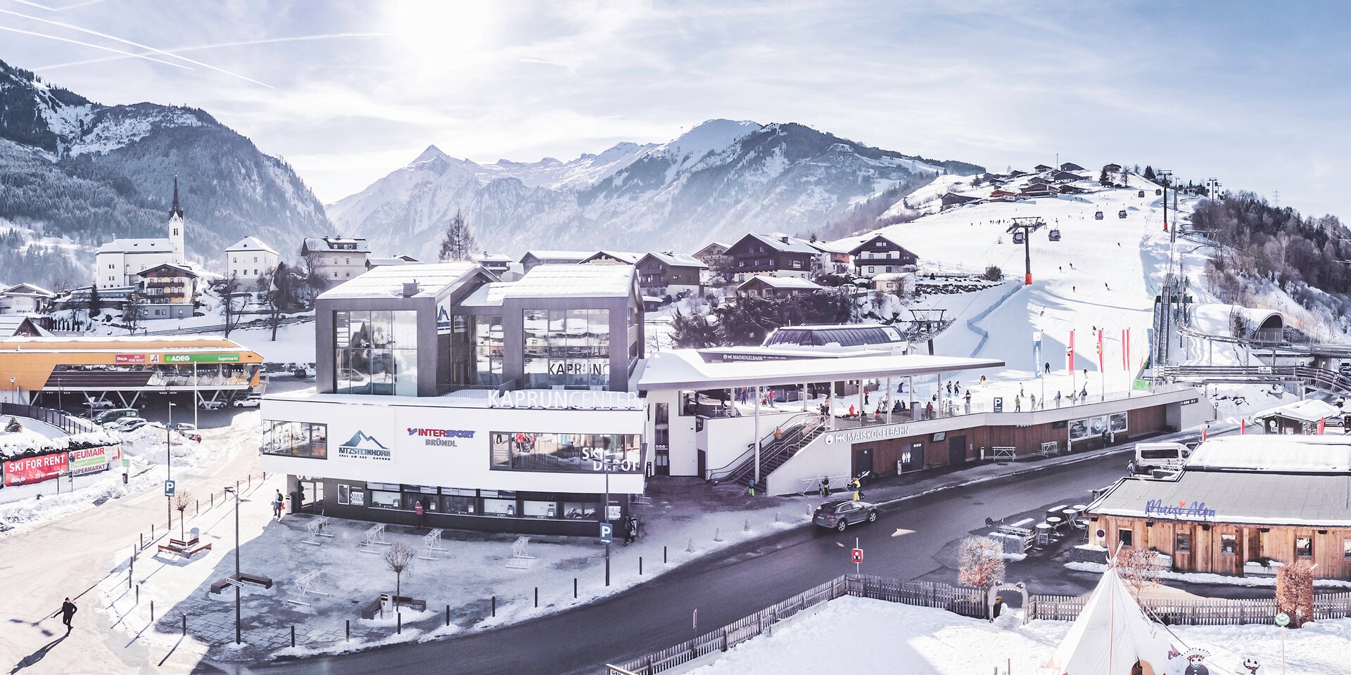 Kaprun center Kitzsteinhorn