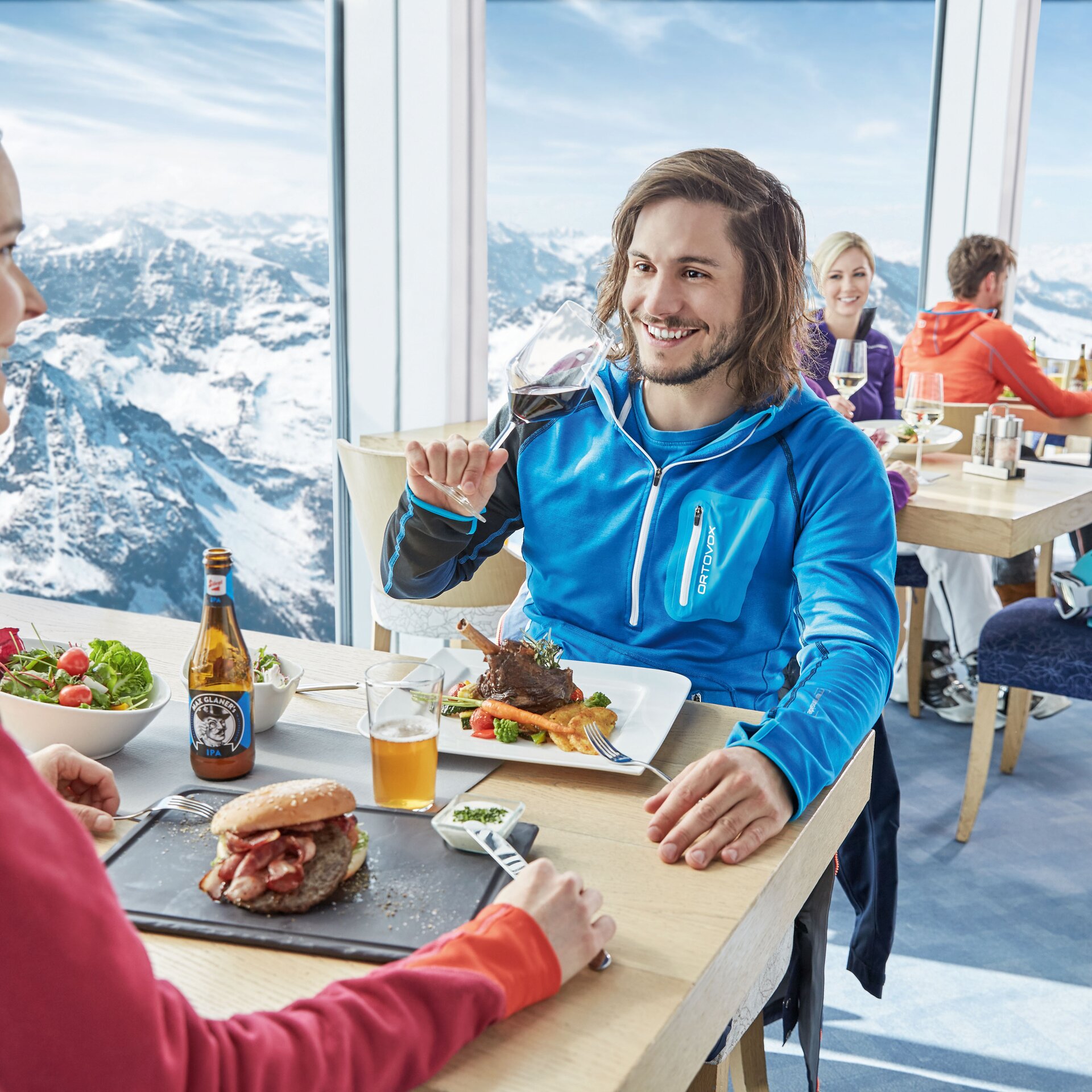 Kitzsteinhorn summit restaurant