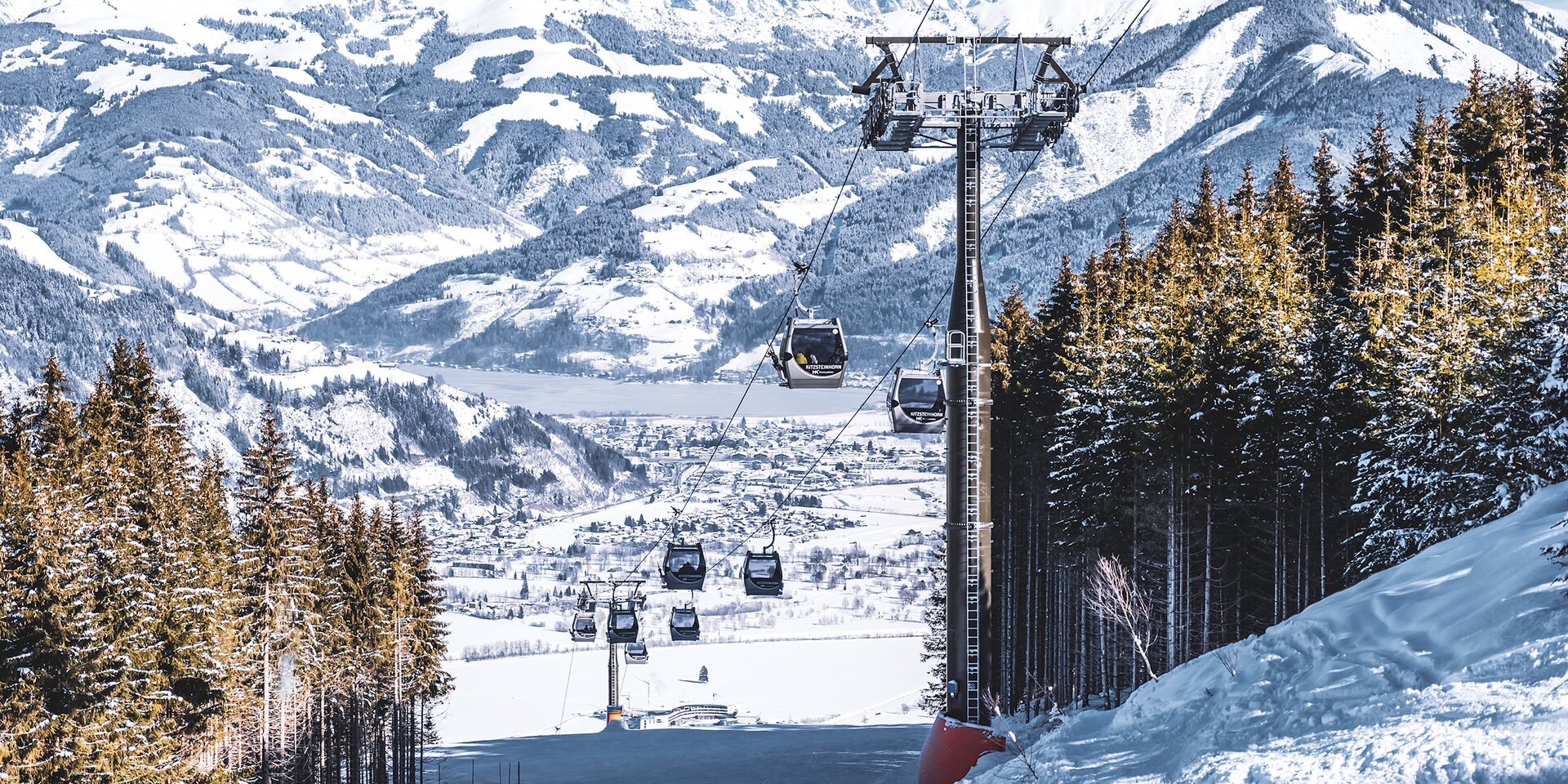 Maiskogelbahn Kitzsteinhorn in winter