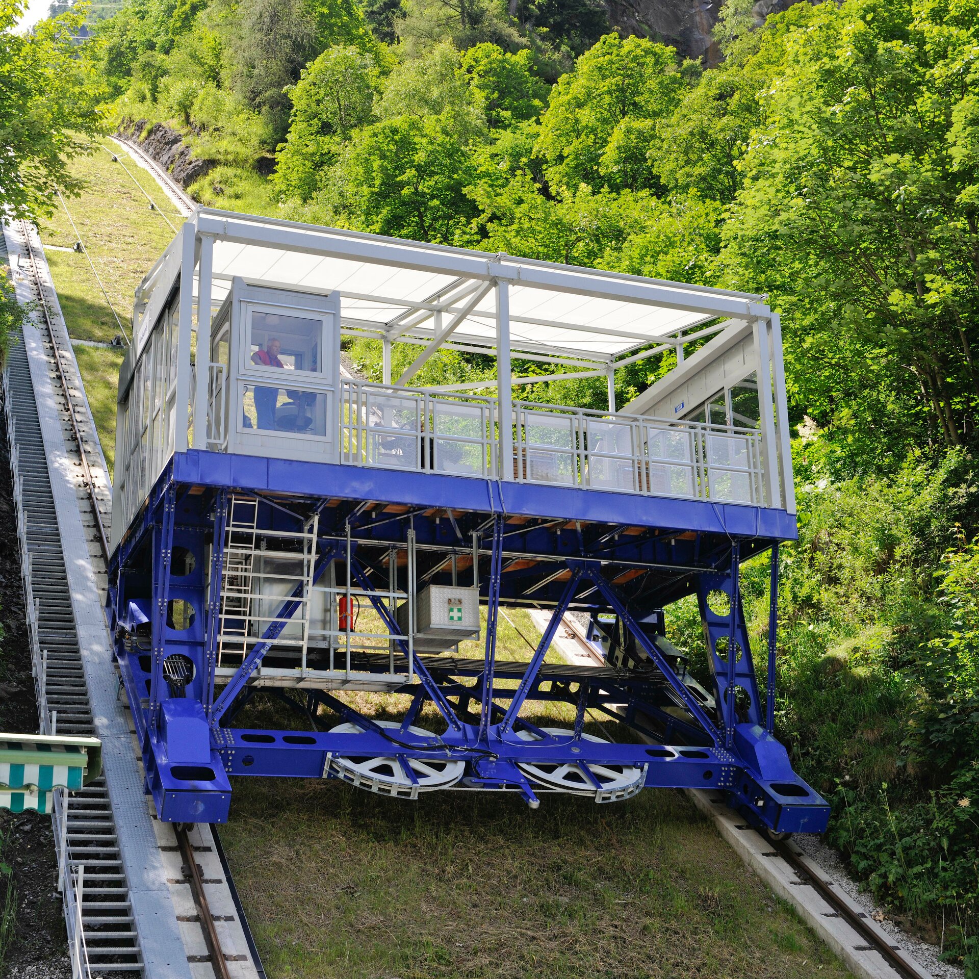 Lärchenwand inclined lift