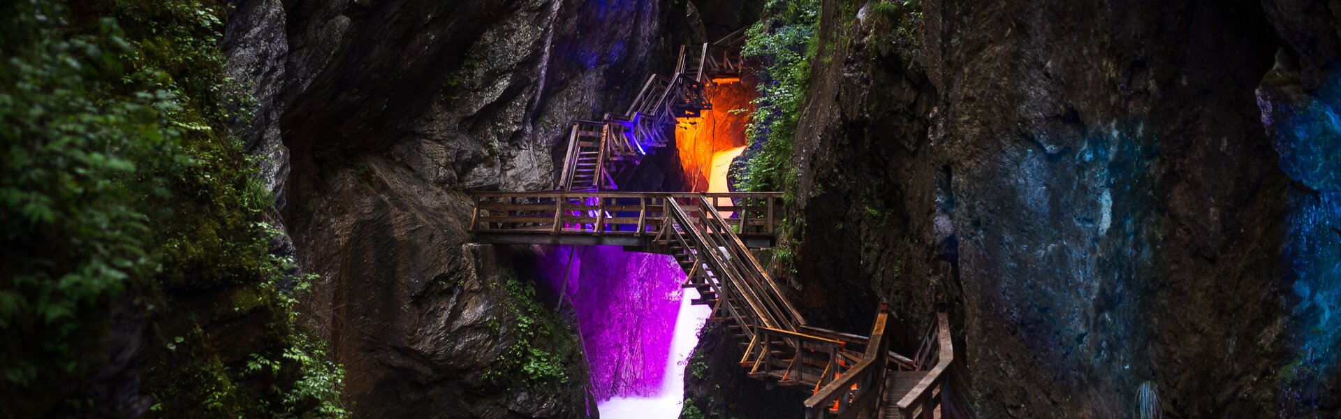 Sigmund Thun Gorge lights