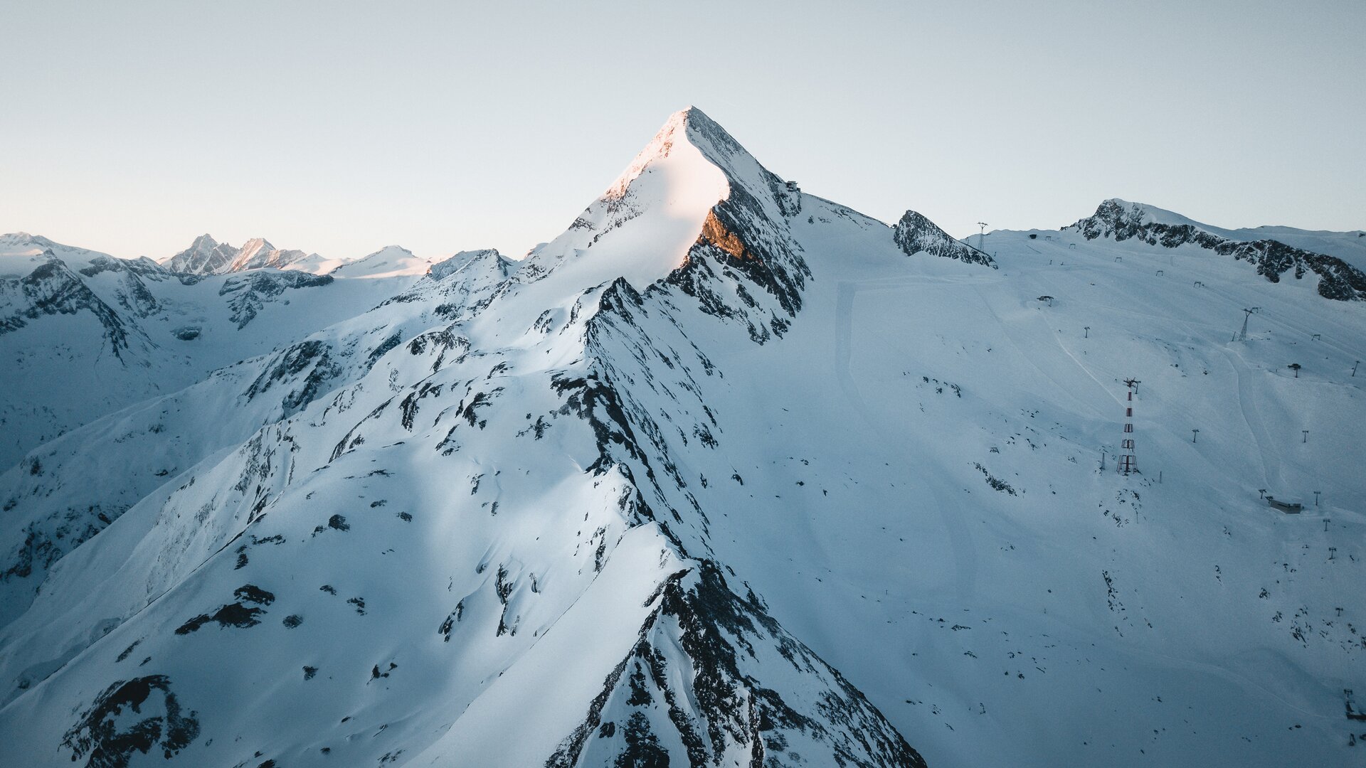 Kitzsteinhorn in winter